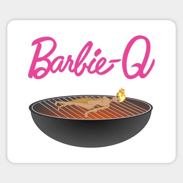 Barbie-Q Sticker by AggroViking